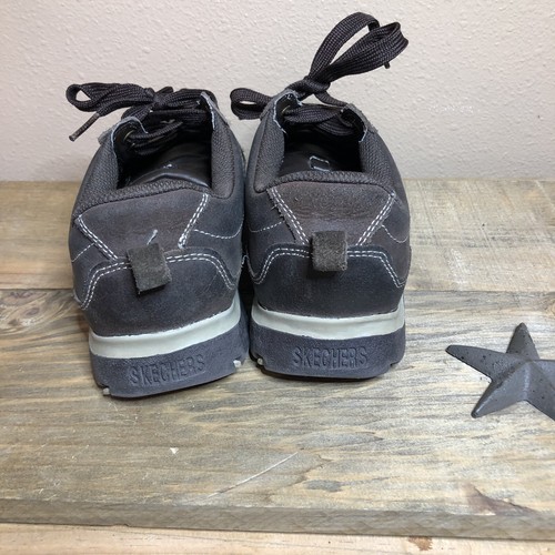 Skechers Womens Shoes Sneakers 7.5M Brown Leather Grand Jams Replenish 46397