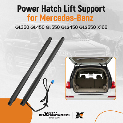 2PC Rear Trunk Lift Support Shock for Benz X166 GL350 GL450 GLS450 2013-2019