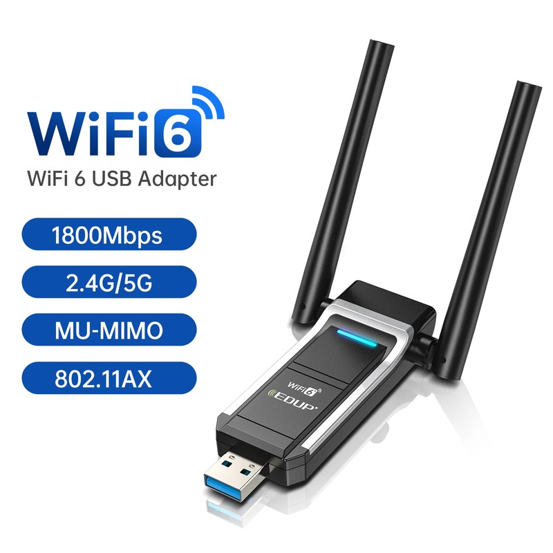 EDUP 802.11AC 600Mbps 1200Mbps Dual Band Wireless Adapter USB Wifi Dongle for PC
