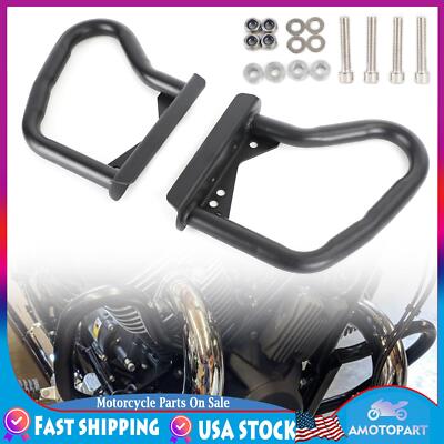  Black Engine Guard Crash Protector For Moto Guzzi V7 II V7III V9 Series