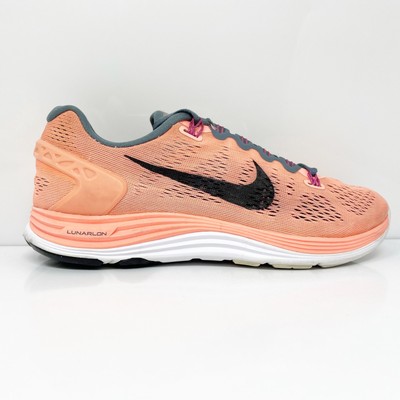

Nike Womens Lunarglide 5 599395-604 Оранжевые кроссовки для бега, размер 7, Оранжевый, Lunarglide 5