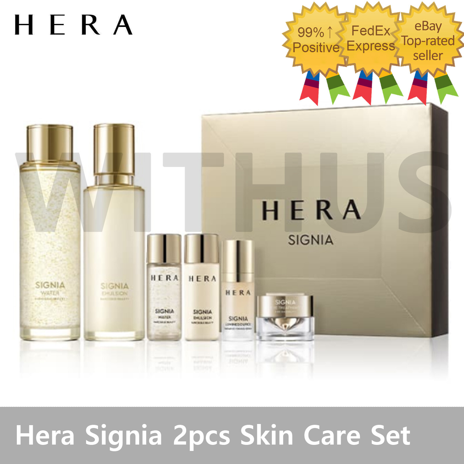 HERA SIGNIA スキンケアセット Hera Signia Special Emulsion Toner 2pcs skincare Gift Set