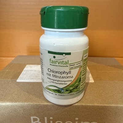 Fairvital Chlorophylle A L’arôme De Menthe Complément Alimentaire