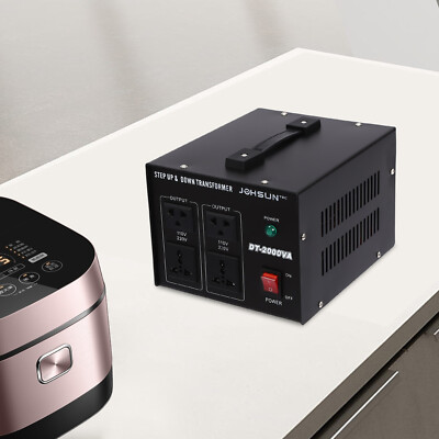220V 110V Step up/down Spannungswandler Transformator Voltage Converter 2000W DE