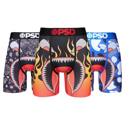 

Мужские трусы-боксеры PSD Multi Warface 3 3 шт., Multicolor