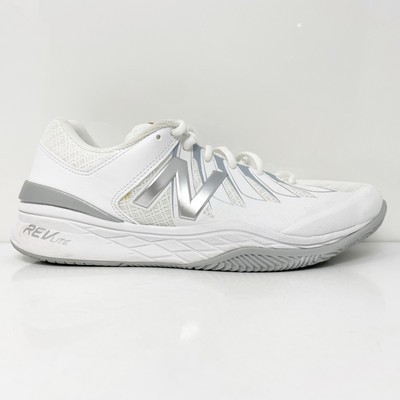 

New Balance Womens 1006 WC1006WS Белые повседневные туфли Кроссовки Размер 9,5 2A, Белый, 1006