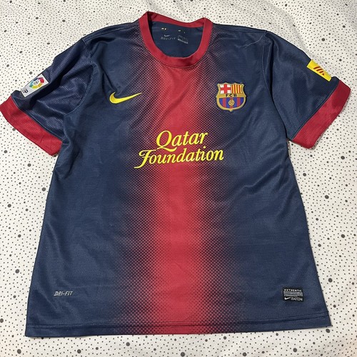 【他サイト出店中】Nike FC Barcelona 12-13 ホームユニ FC Barcelona 2012-13 Home Football Soccer Jersey Nike Men's