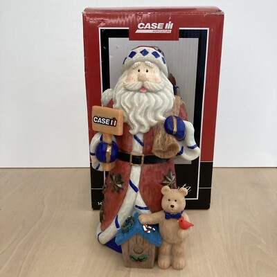 Farmer's Santa Case IH 2013 Holiday Santa Collectible Figurine First in Series