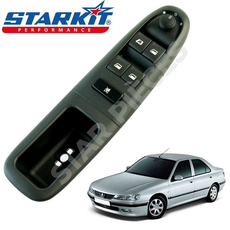 Platine Commande Bouton LÃ¨Ve-Vitre Avg Conducteur Peugeot 406 95-04 6554.Cf