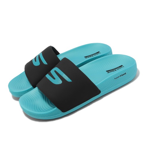 

Мужские повседневные сандалии Skechers Hyper Slide-Driver Black Teal 246020-BKTL, Черный, Hyper Slide-deriver