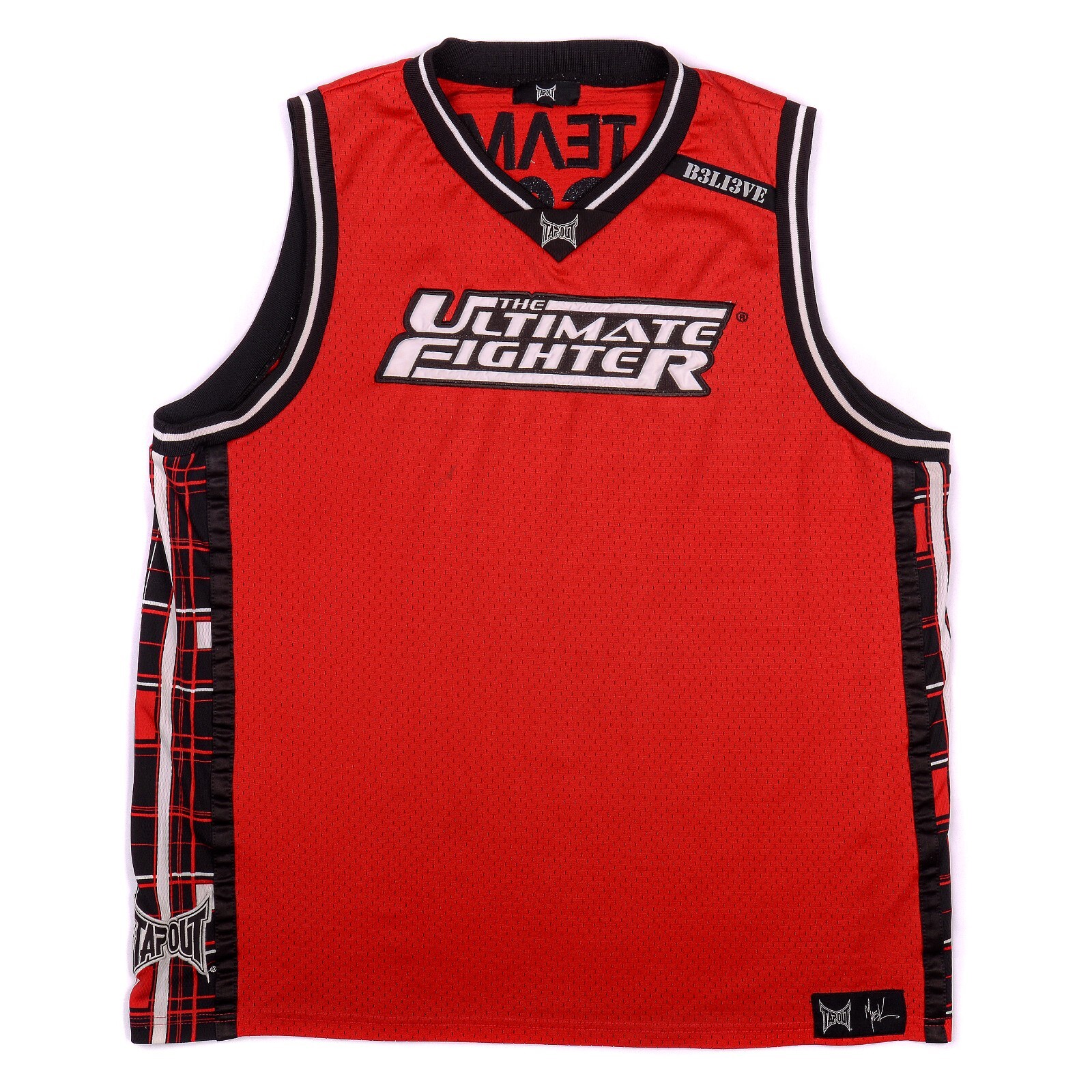 トム UFC jersey Men's UFC Fusion by Venum White Tom Aspinall Fight Night