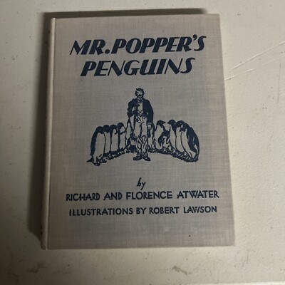 Mr. Popper's Penguins by Richard & Florence Atwater, 1938, 28th Printing