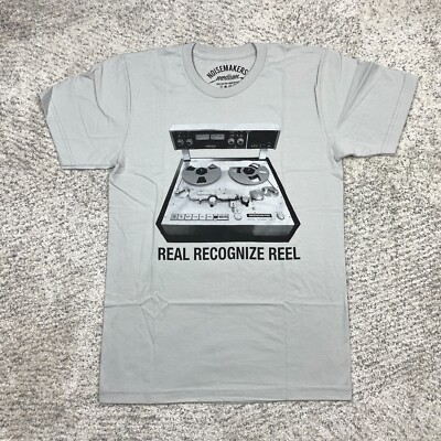 Noisemakers Real Recognize Reel T-Shirt Mens Medium Studer A80 Tape Machine NEW