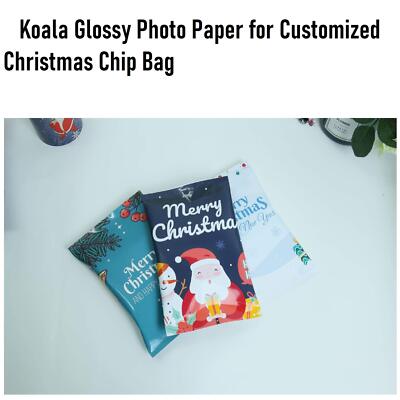Koala Glossy Thin Inkjet Printer Paper DIY Chip Bag and Print Brochure Flyer ...