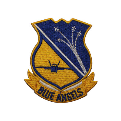 US Navy USN Blue Angels Embroidered Iron On Patch - 147-Q