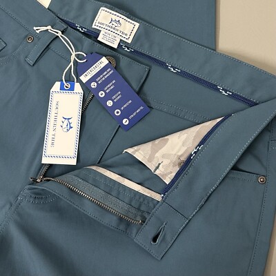 Southern tide intercoastal Performance Pants Golf Men Sz 34 x 30 Porto Blue