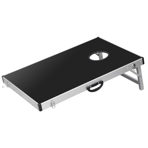 Cornhole Bean Bag Toss Set Boards Outdoor Party Game Toys All Ages W/Carry Case