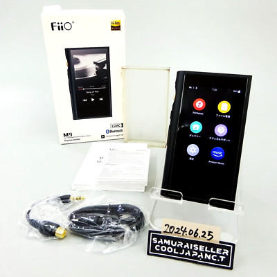 FiiO M9 Wireless Portable Music Player High-Resolution Black FIO-M9-B Japan Used