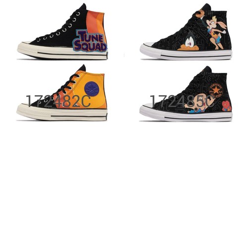 

Converse Space Jam Pack Tune Squad Мужчины Унисекс Повседневная обувь для образа жизни Выбор 1, Chuck Taylor All Star