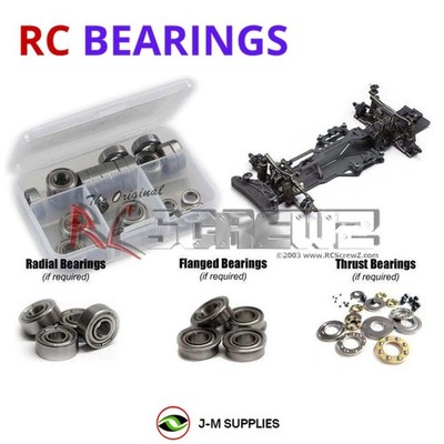 RCScrewZ Metal Shielded Bearings yok043b for Yokomo YD-2ZX 2wd 1/10 Elec | SET