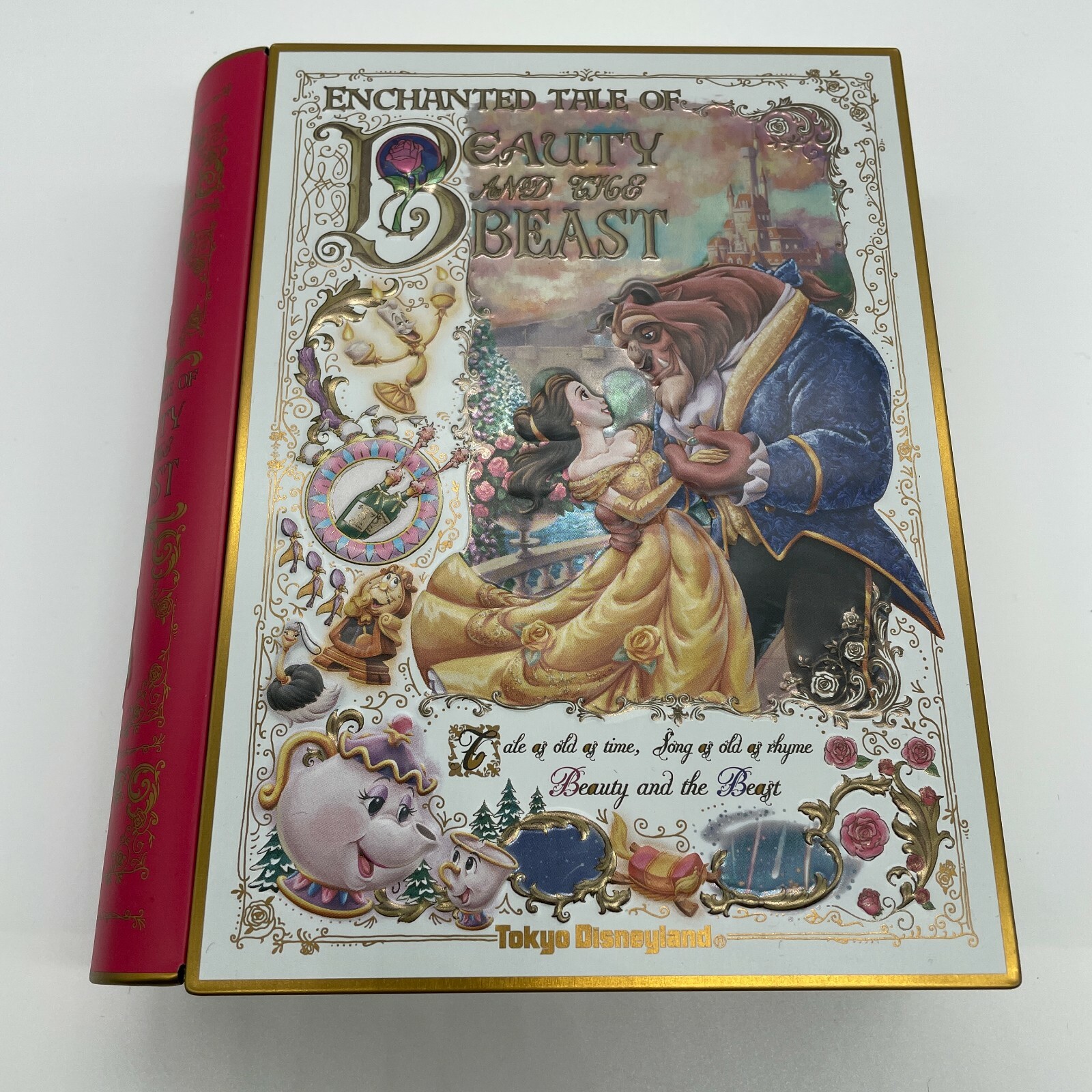Tokyo Disney Resort 2020 Beauty & The Beast Book Chocolate