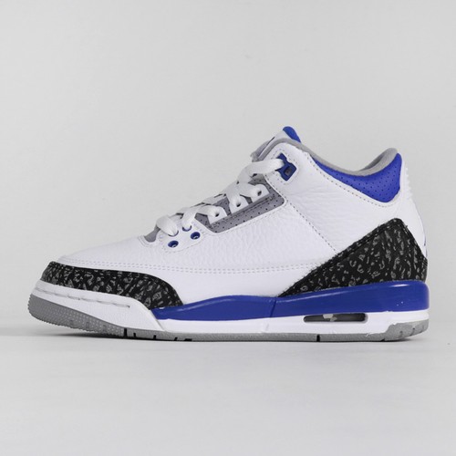 

Баскетбольные кроссовки Nike Air Jordan 3 Retro GS DIFFERENT SIZE DEFECT Kids US4 398614-145, Белый, Air Jordan 3 Retro Gs