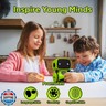 Contixo R1 Kids Robot Toy, Green Interactive Smart Robots With Voice Control Talking Dancing Learning Touch Sensor Compact Educational Portable Toy For Boys Girls Toddlers 3-8 Years Old Birthday Gifts