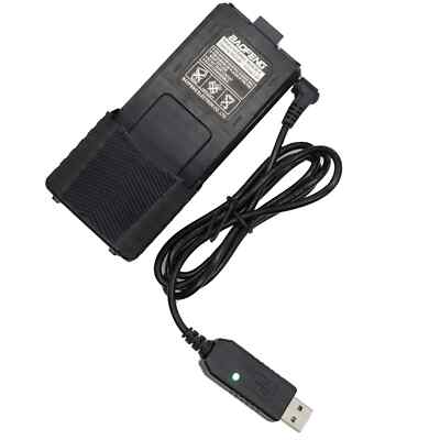 USB Charger Cable with Indicator Light for BF-UVB3 UV-X9 UV-10R S9 PLUS UV-860