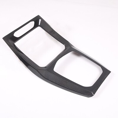 Dry  Carbon Fiber Center Console Gear Shift Panel Cover For BWM X3 X4 M40i 2022+