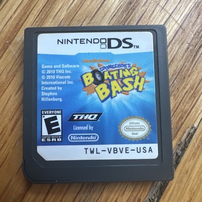 Spongebob's Boating Bash Nintendo DS/DSi Game (cleaned, polished!) 