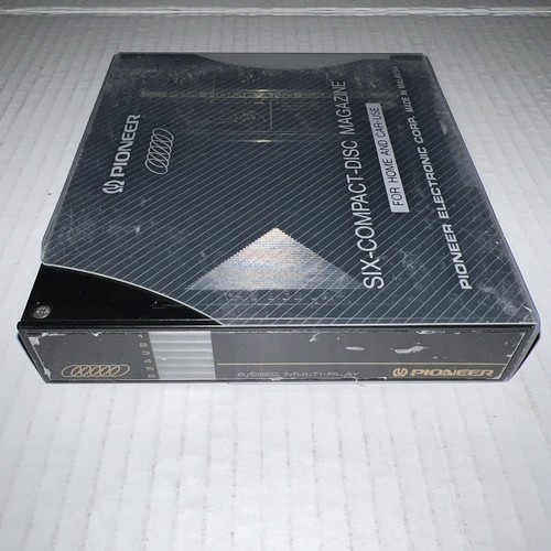 Pioneer 6 Six Compact Disc CD Magazine Cartridge Black NOS