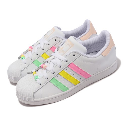 

Adidas Originals Superstar J Cloud White Beam Kids Женская повседневная обувь HP7884, Белый, Superstar J Hk