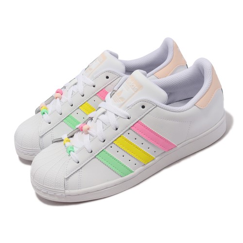 Adidas Originals Superstar J Cloud White Beam Kids Женская повседневная обувь HP7884