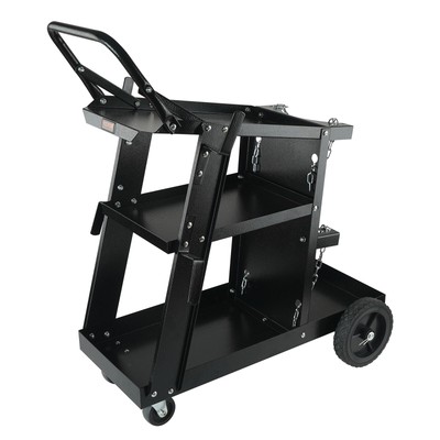 VEVOR Welding Cart 3-Tier 400 LBS Welder Welding Cart with 360° Swivel Wheels