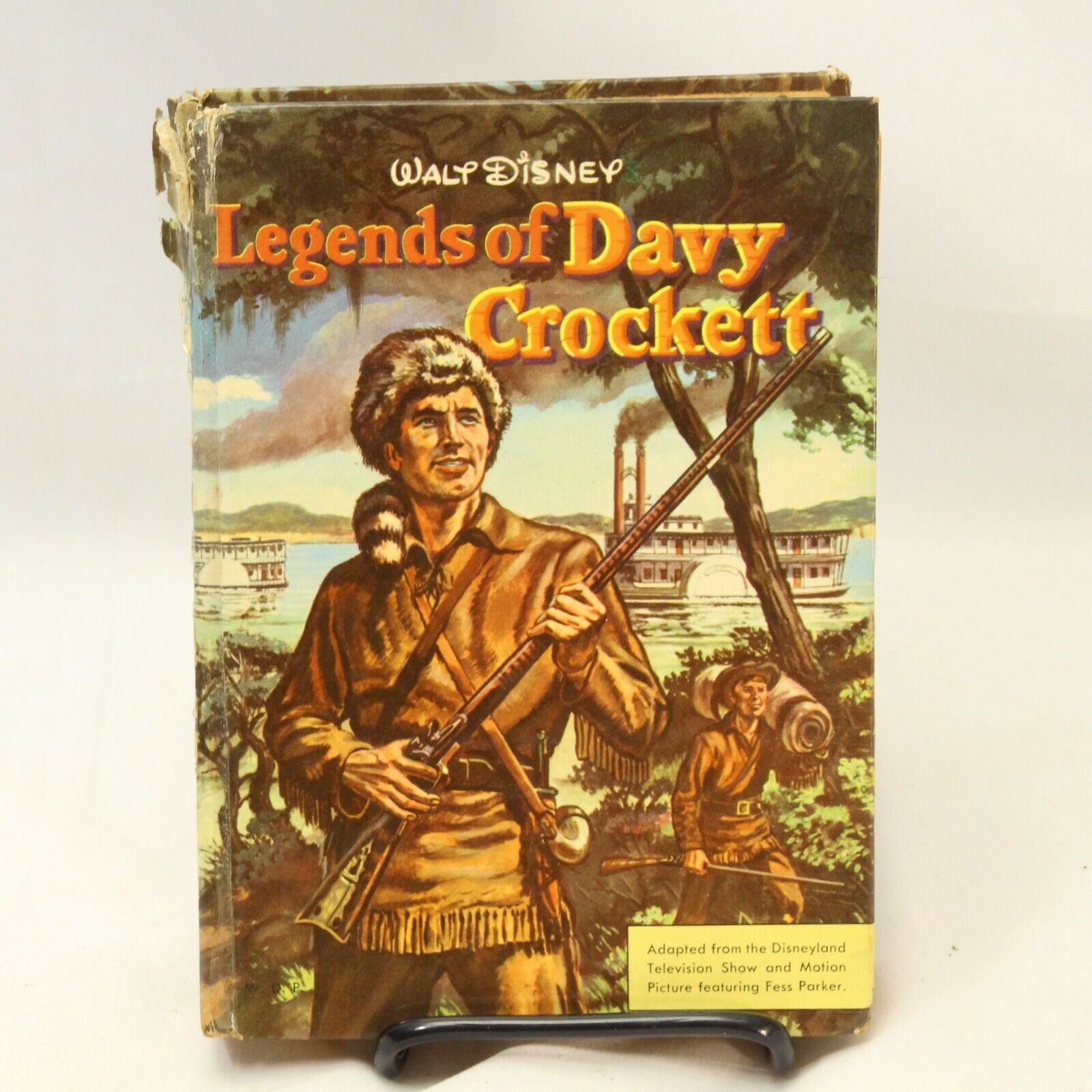 Walt Disney Legends of Davy Crockett Whitman Pub 1st Ed Hardco...