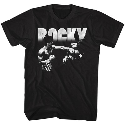 Rocky Knockout Black T-Shirt