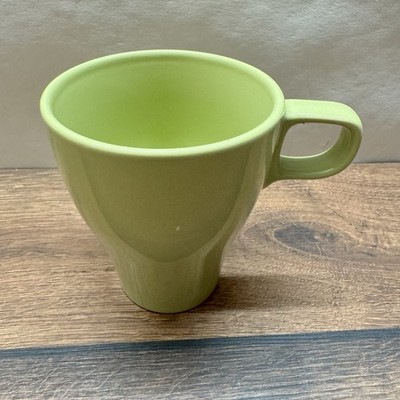 Grüne Kaffeetasse Keramik Becher Mug Porzellan Deko Vintage Sammler gebraucht