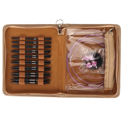Circular Knitting Needle Set 3 To 8mm Interchangeable Circular Needle Set