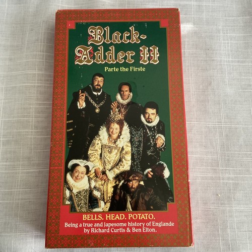 Black-Adder II Parte The Firste Pt. 1 VHS Tape Tony Robinson,Rowan