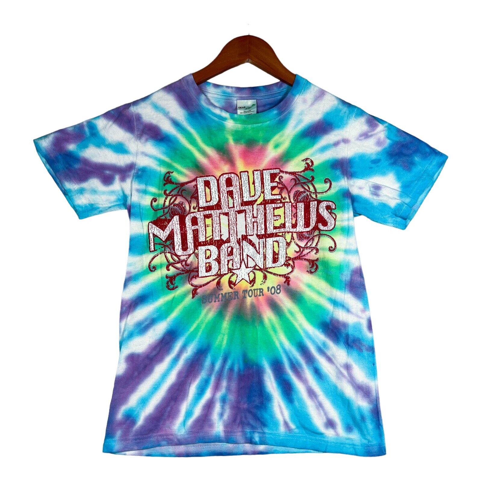 DAVE MATTHEWS BAND 2018 ツアーTシャツ タイダイ M