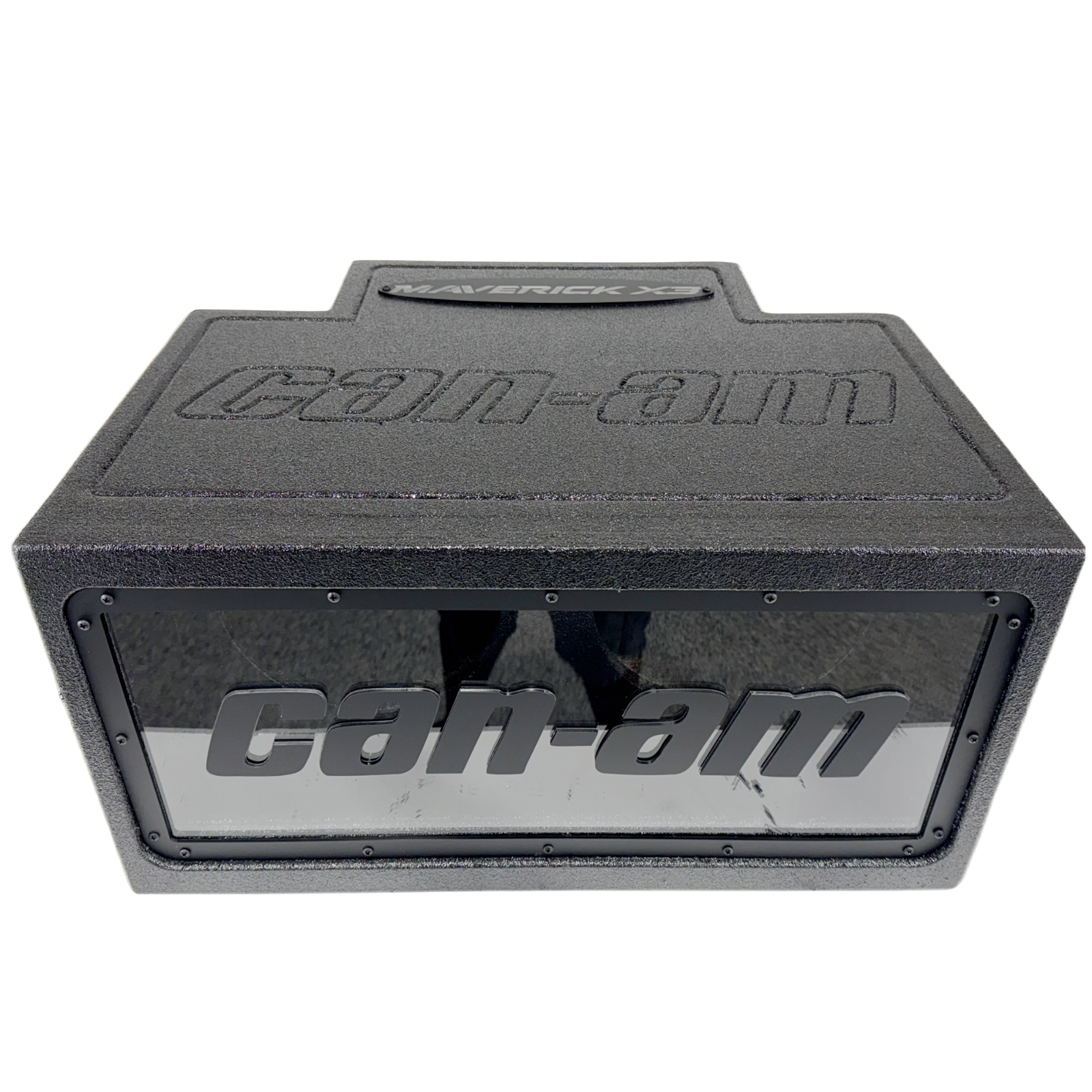 Can-am Maverick X3 Tail Gate Subwoofer Enclosure Box 17-23 2X10" 3/4 Birch Wood