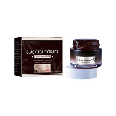 Black Tea Mask Cleans Delicate Pores, Brightens Skin Tone and Moisturizes Skin
