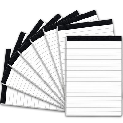 Note Pads 4x6 In Legal Pads Thick Writing Pads White Small Notepads 8 Pack