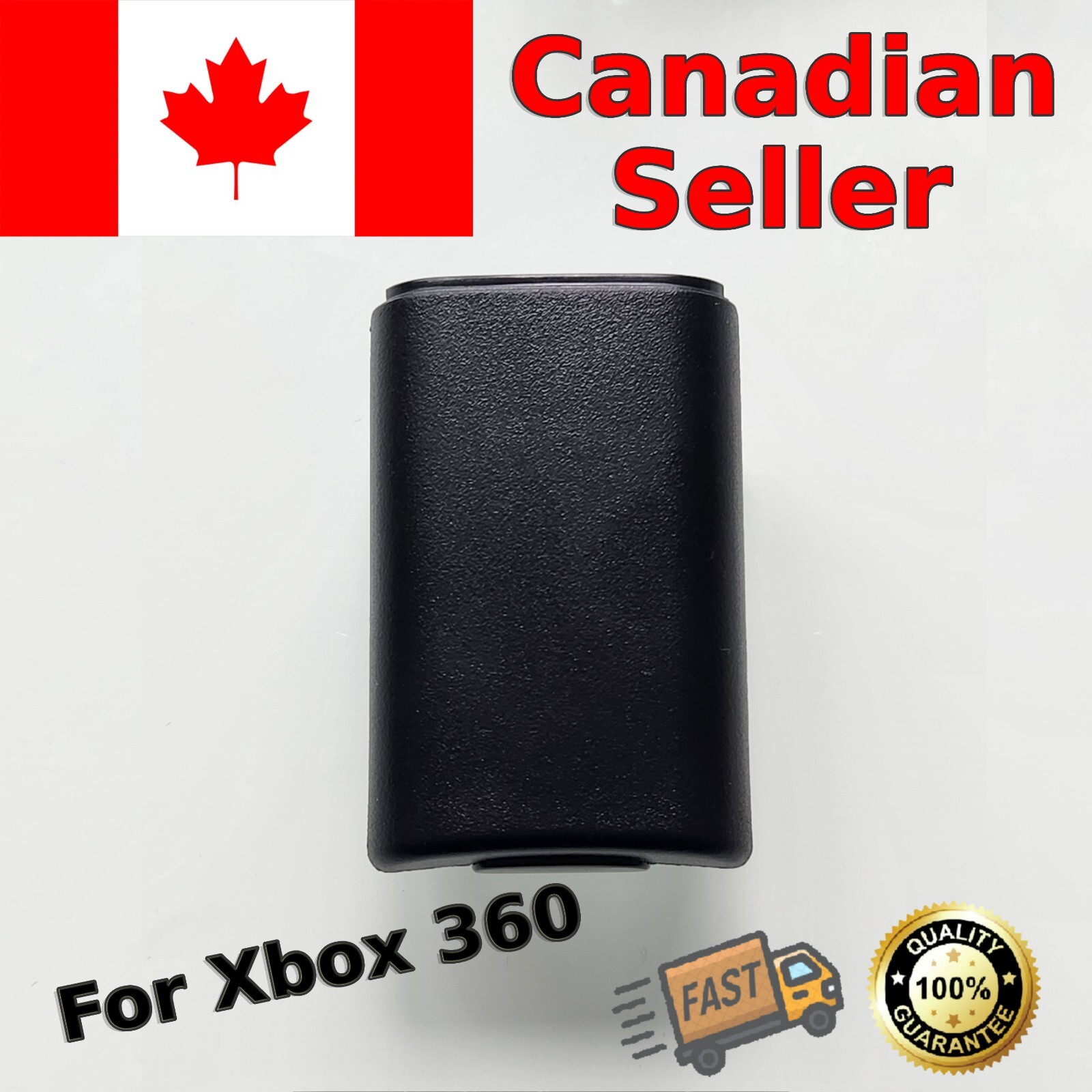 Xbox 360 Wireless Controller New Battery Back Replacement - Black