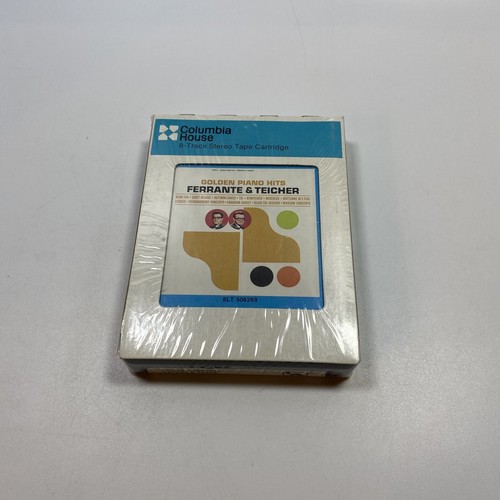 FERRANTE & TEICHER- Golden Piano Hits - 8 Track Tape-New Sealed