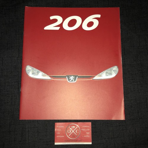 【SALE】GENERATIONS掲載ページ（ポスターサイズ）#61253 Rare Peugeot 206 Brochure Japanese Catalog JDM 98 99 00 01
