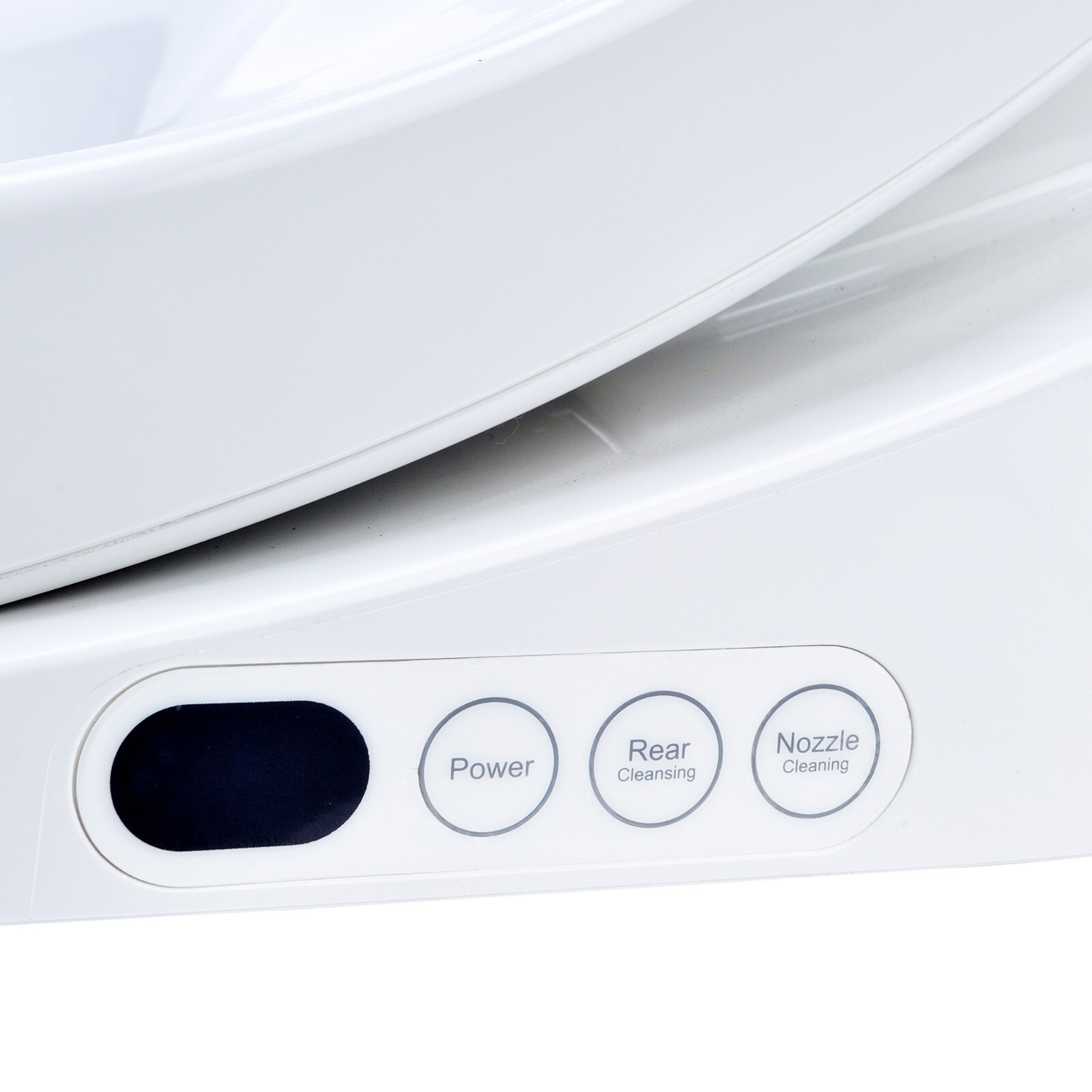 Brondell ROUND Swash 1000 Electric Advanced Bidet Toilet Seat White Open Box