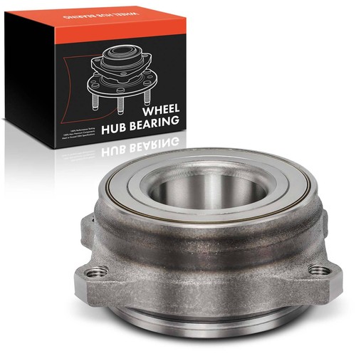 AutoShack HB615074 Roulement De Moyeu De Roue Avant Sans Capteur ABS De Rechange Pour Dodge Ram 1500 2002-2008 3,7 L 4,7 L 5,7 L 5,9 L 8,3 L V6 V8 4WD RWD 5-Lug