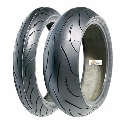 COPPIA Pneumatici MICHELIN PILOT POWER  2CT 120/70 17 58W 180/55 17 73W Gomme