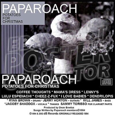 Papa Roach Potatoes For Christmas E.P. Banner Album Cover Poster
